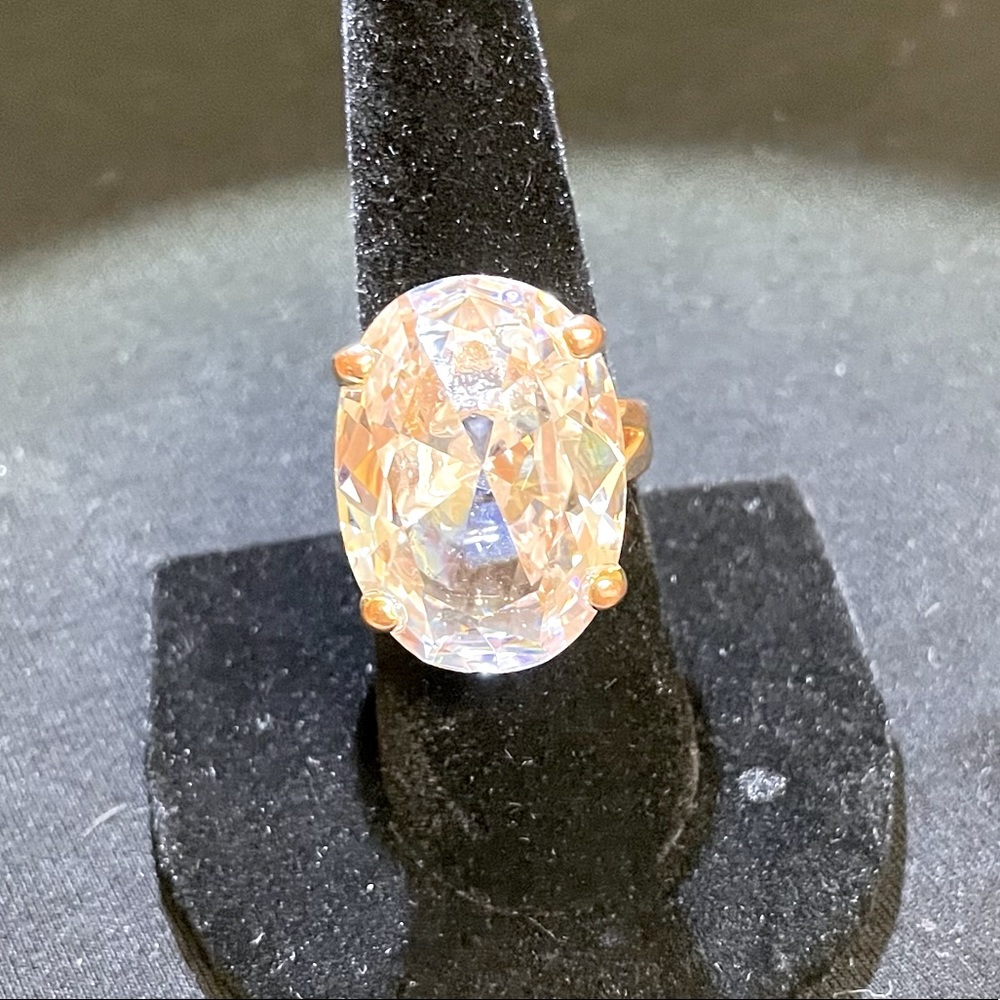 Huge CZ Ring!  Stunning!
